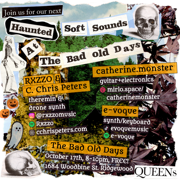 flyer for soft sounds 2024-10